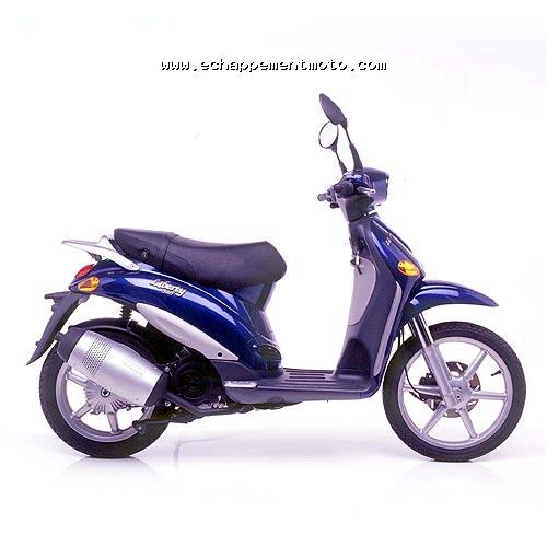 echappement moto PIAGGIO LIBERTY 125 TOURING